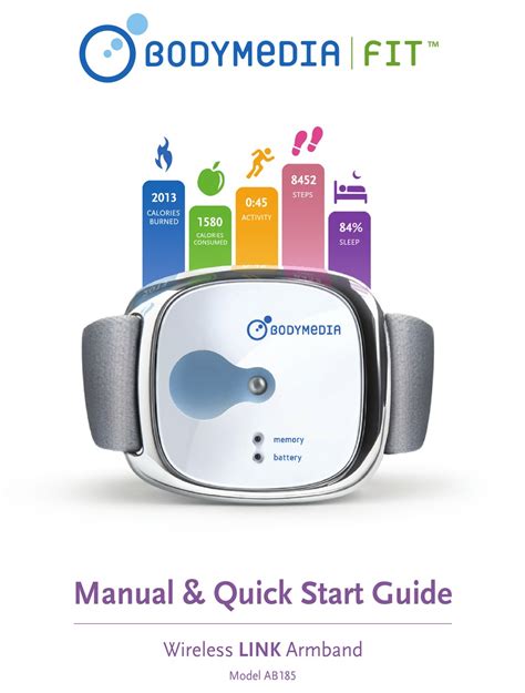 bodymedia software pdf manual